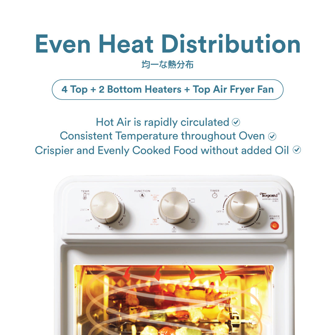 Toyomi 24L EasyHealth Air Fryer Oven AFO 2424RC