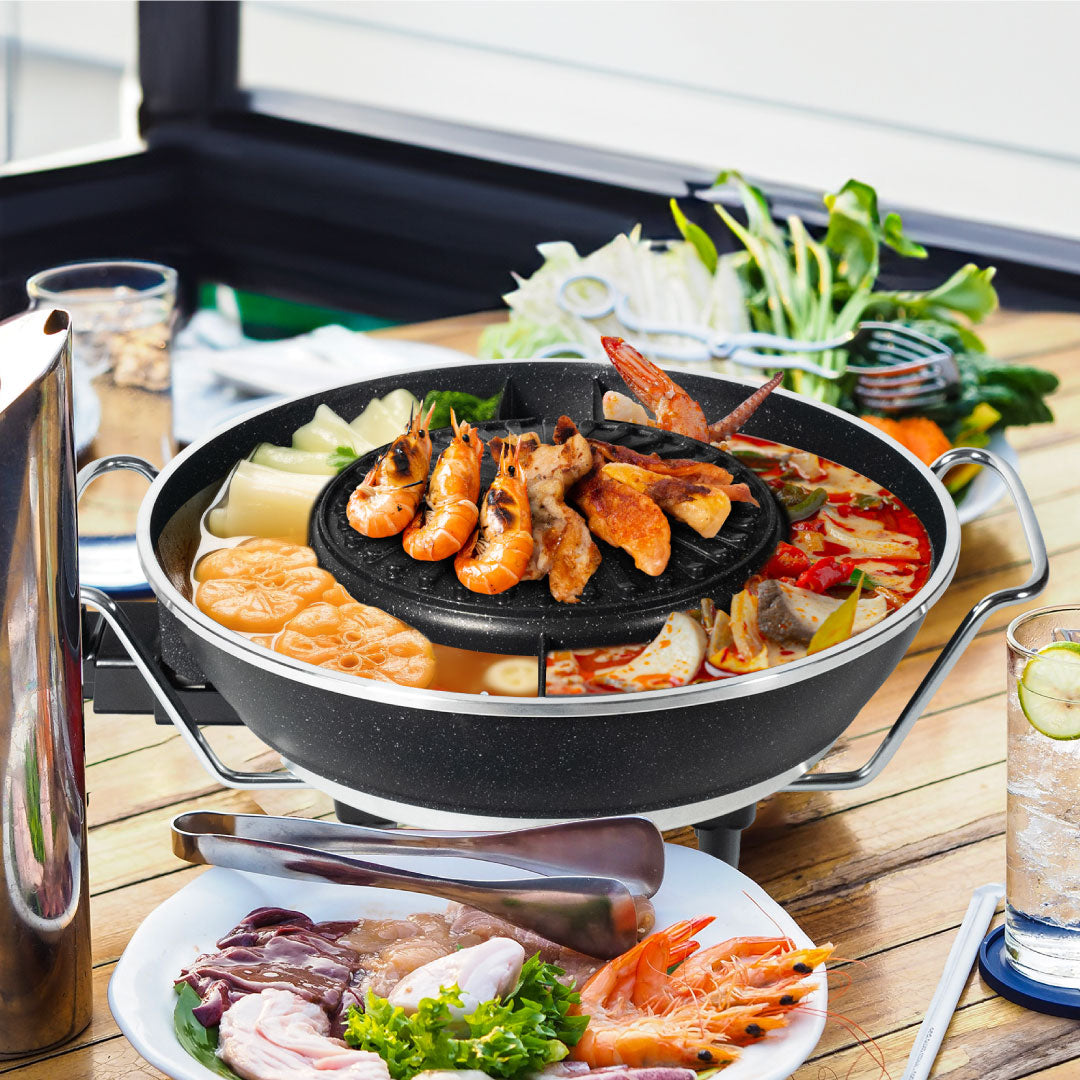 TOYOMI Electric Mookata / BBQ / Steamboat BBQ 8000