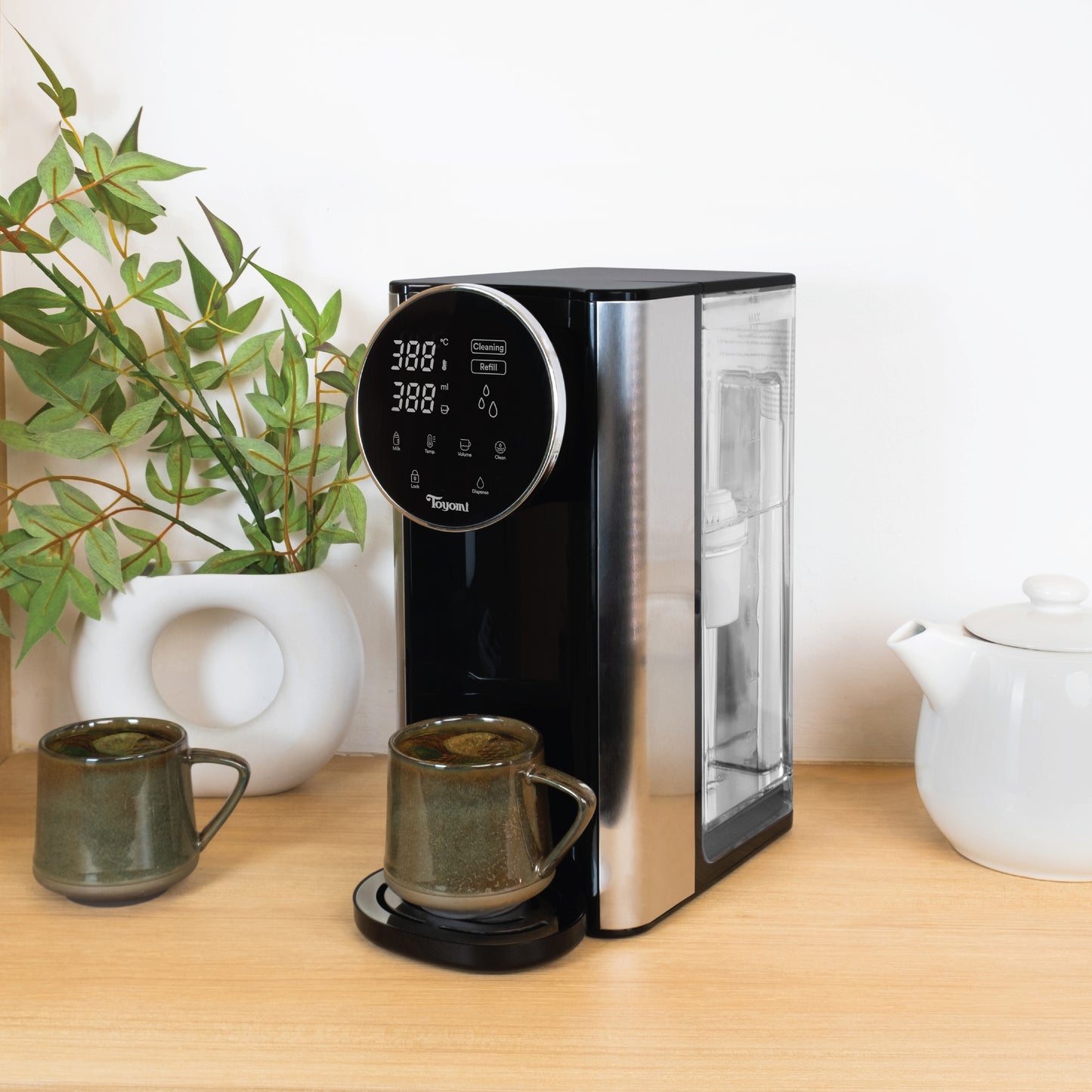 TOYOMI InstantBoil 4.3L Filtered Water Dispenser with Premium Filter FB 5543F