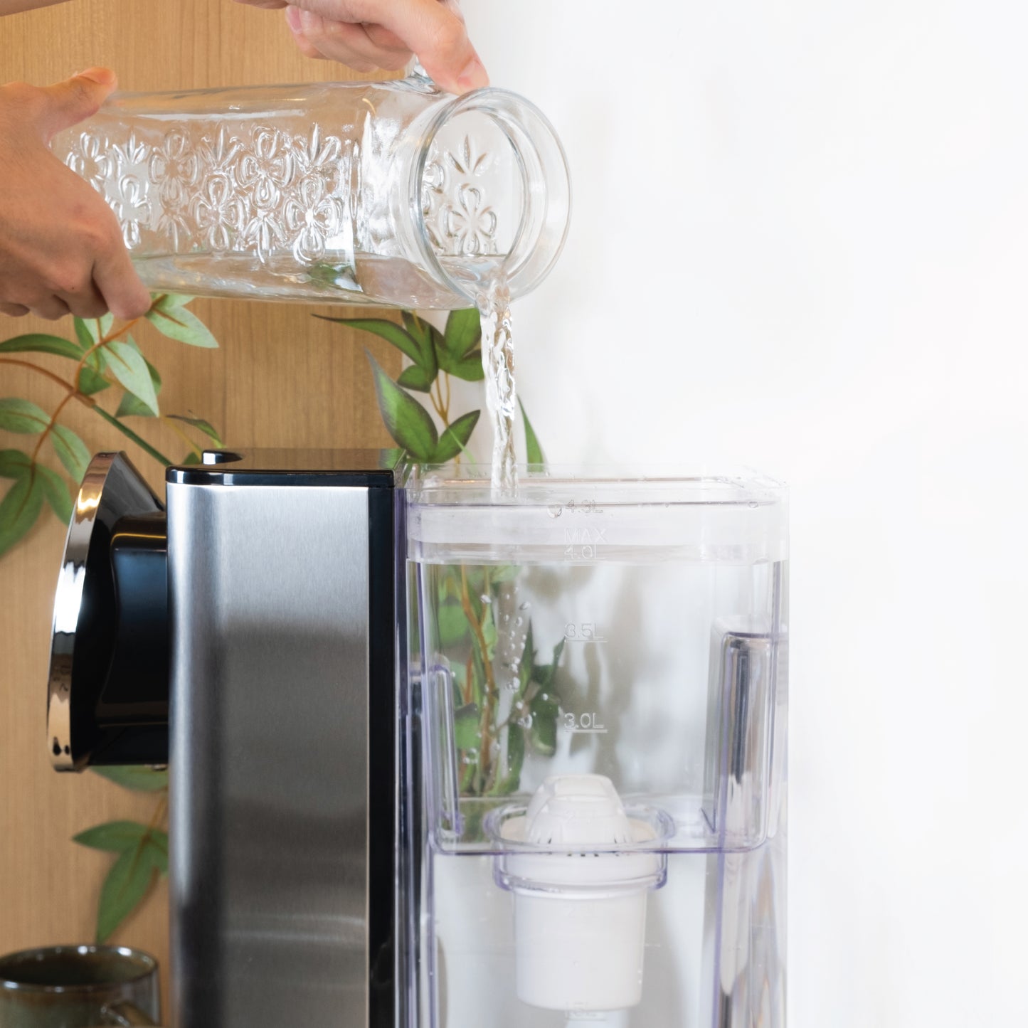 TOYOMI InstantBoil 4.3L Filtered Water Dispenser with Premium Filter FB 5543F