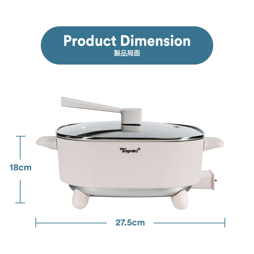 Toyomi 4.5L Yuan Yang Hot Pot MC 5001