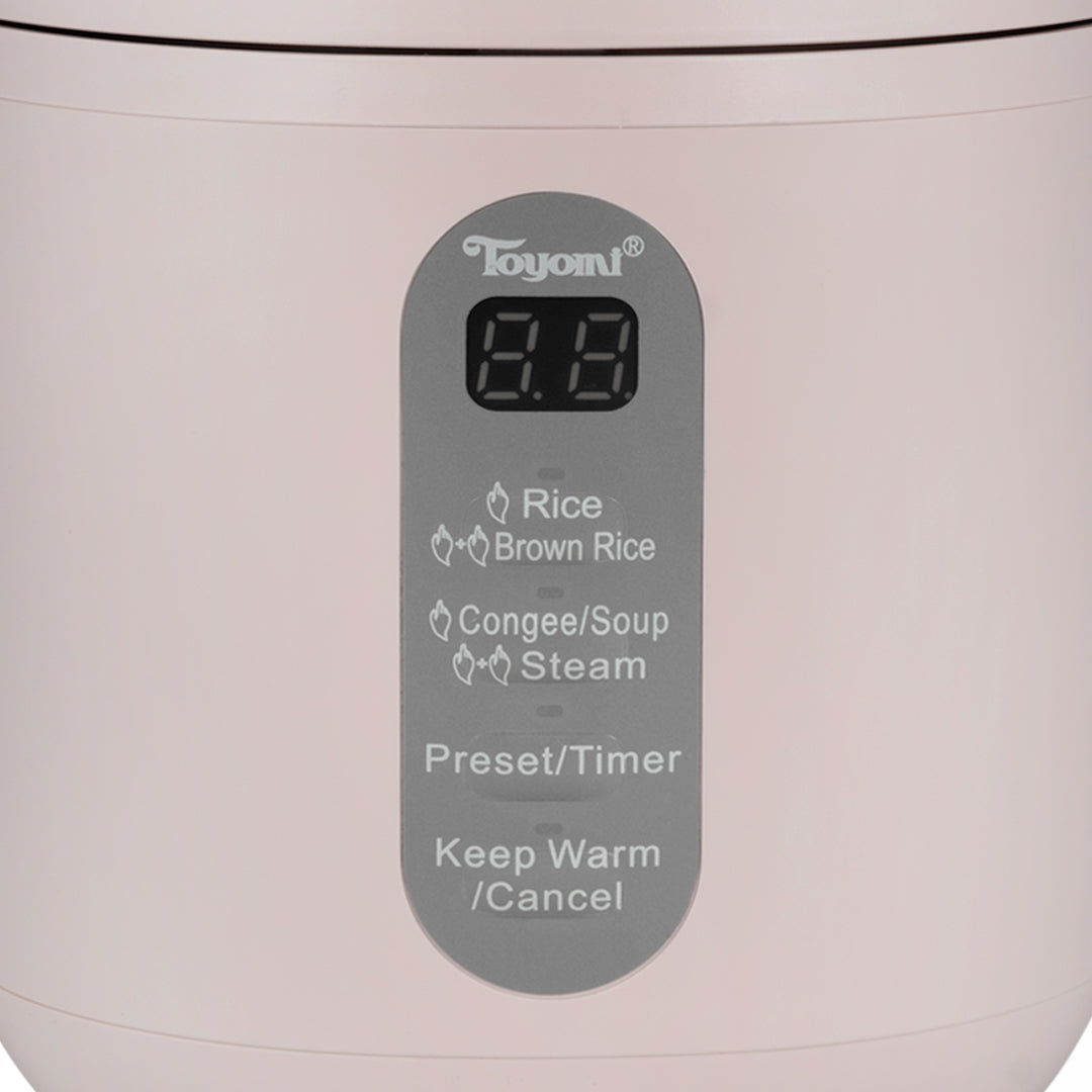 TOYOMI 0.3L Micro-com Mini Rice Cooker RC 919