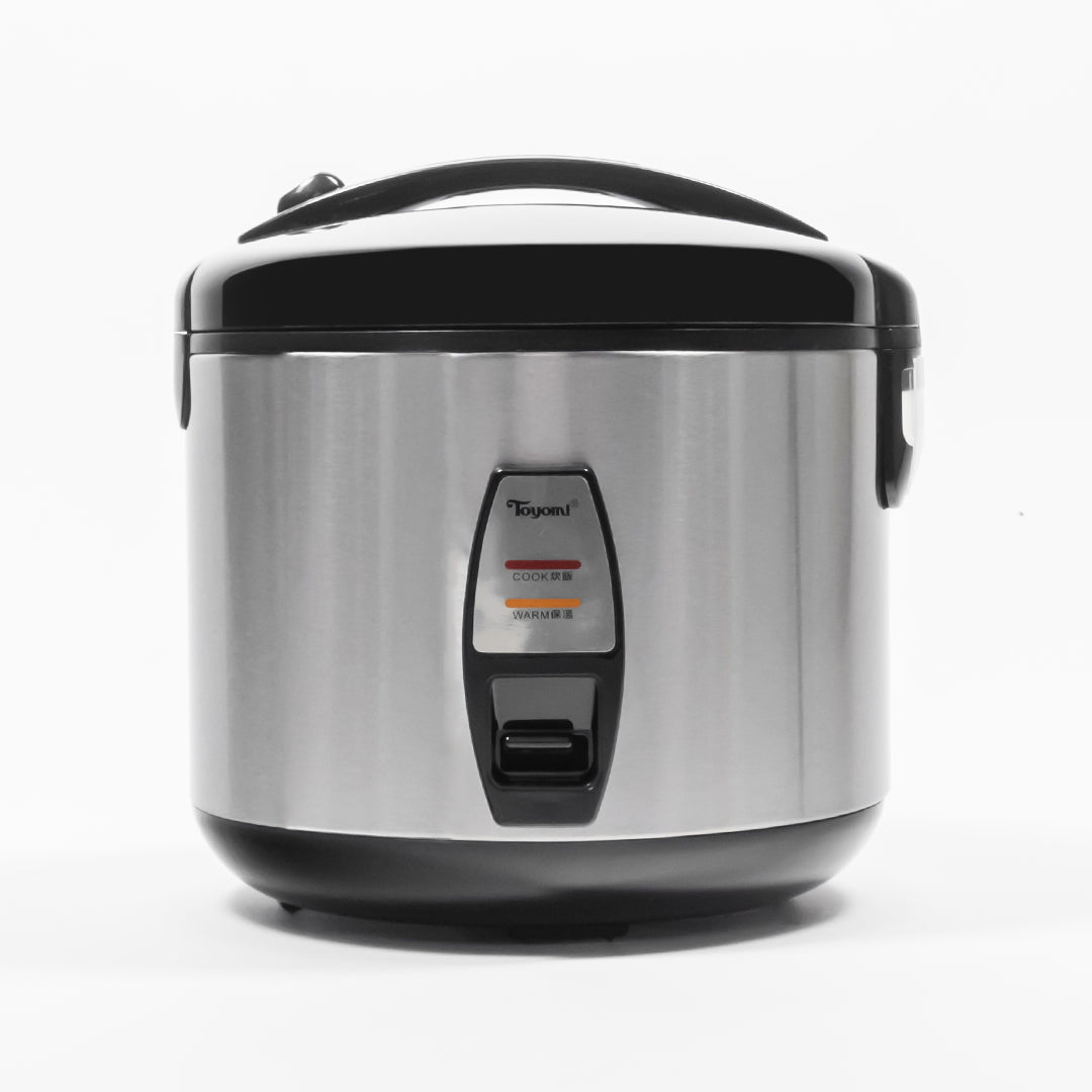 Toyomi 1.8L Electric Rice Cooker & Warmer with Stainless Steel Inner Pot RC 968SS