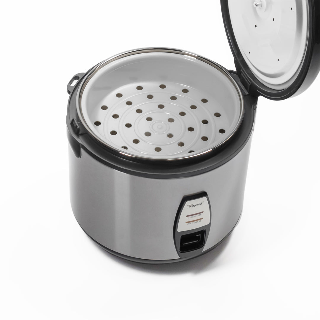 Toyomi 1.8L Electric Rice Cooker & Warmer with Stainless Steel Inner Pot RC 968SS
