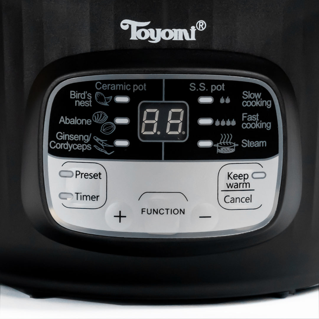 TOYOMI 1.8L Double Boil Cooker 1.8L SC 1822
