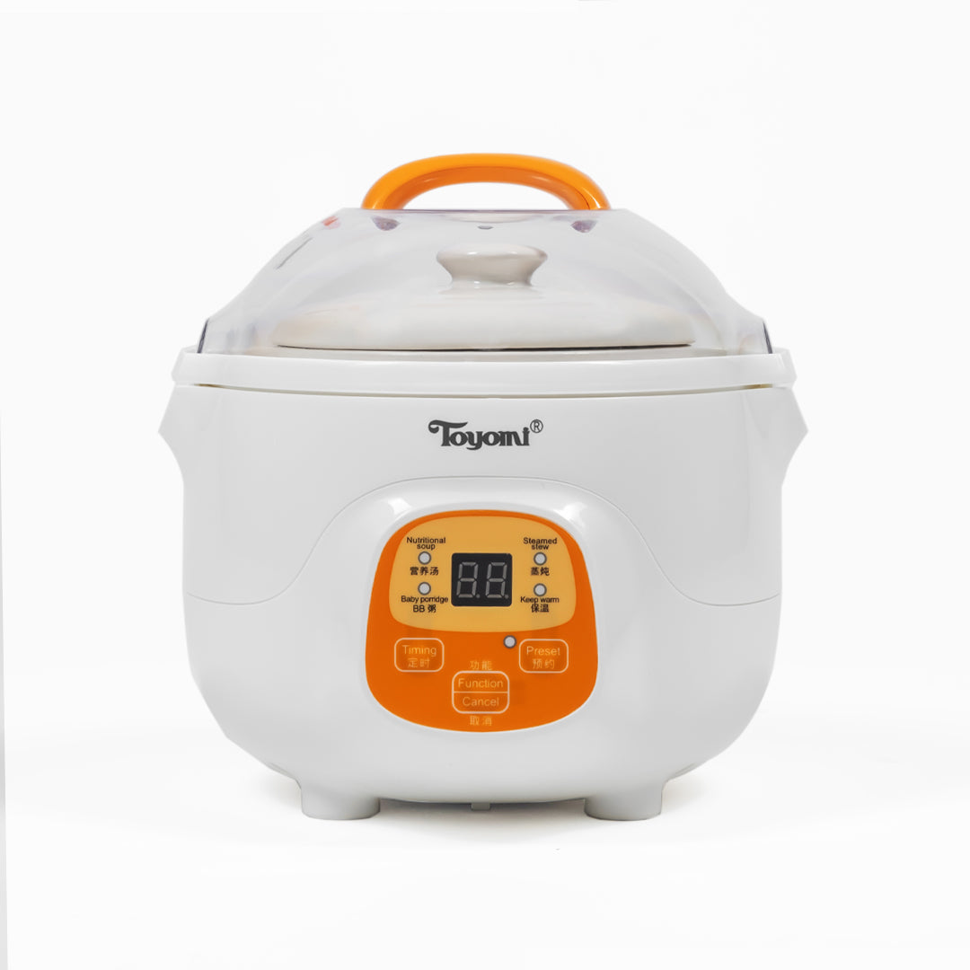 TOYOMI 0.7L Mini Double Boiler Stew Cooker SC 707