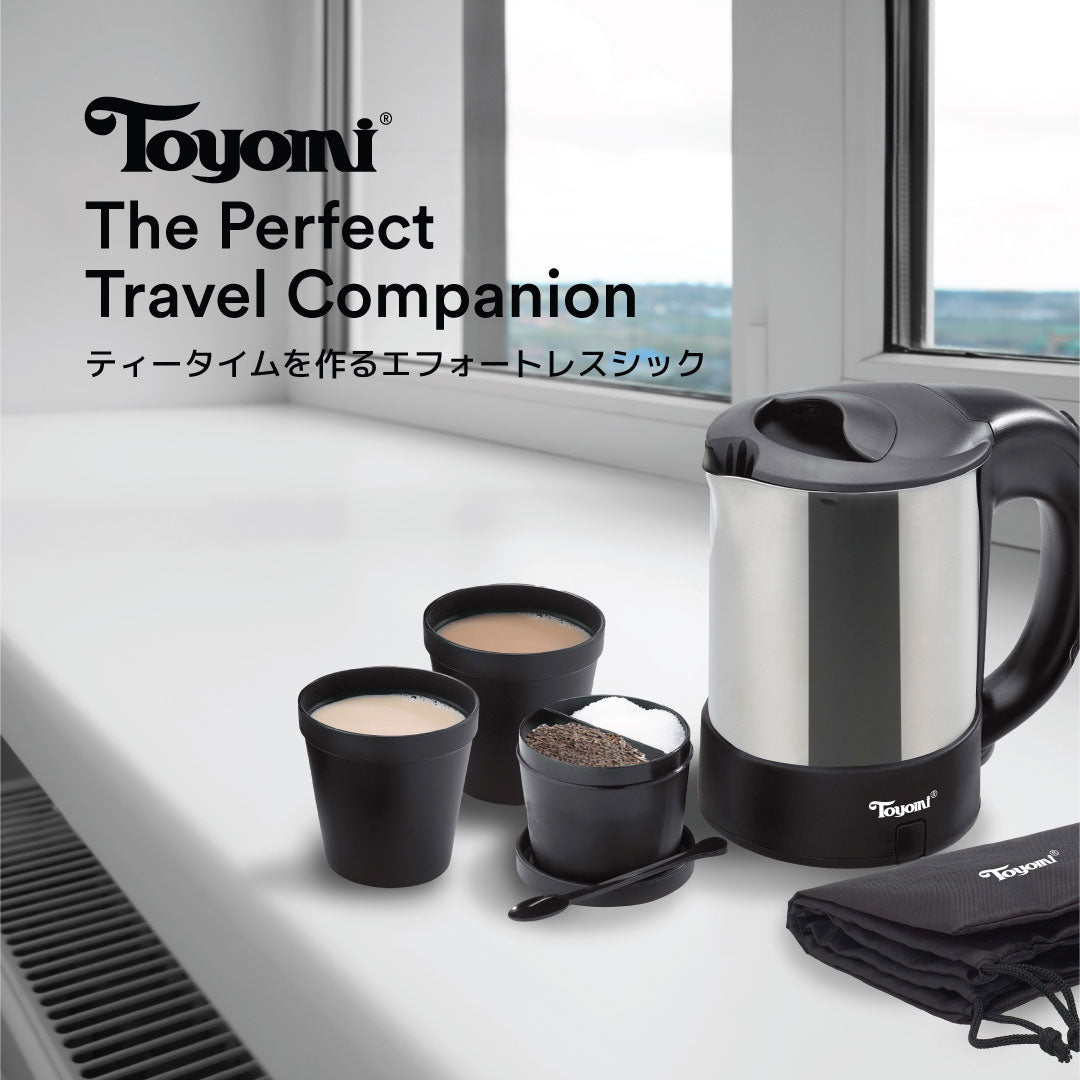 TOYOMI 0.5L Mini S.S. Travel Kettle Jug WK 315