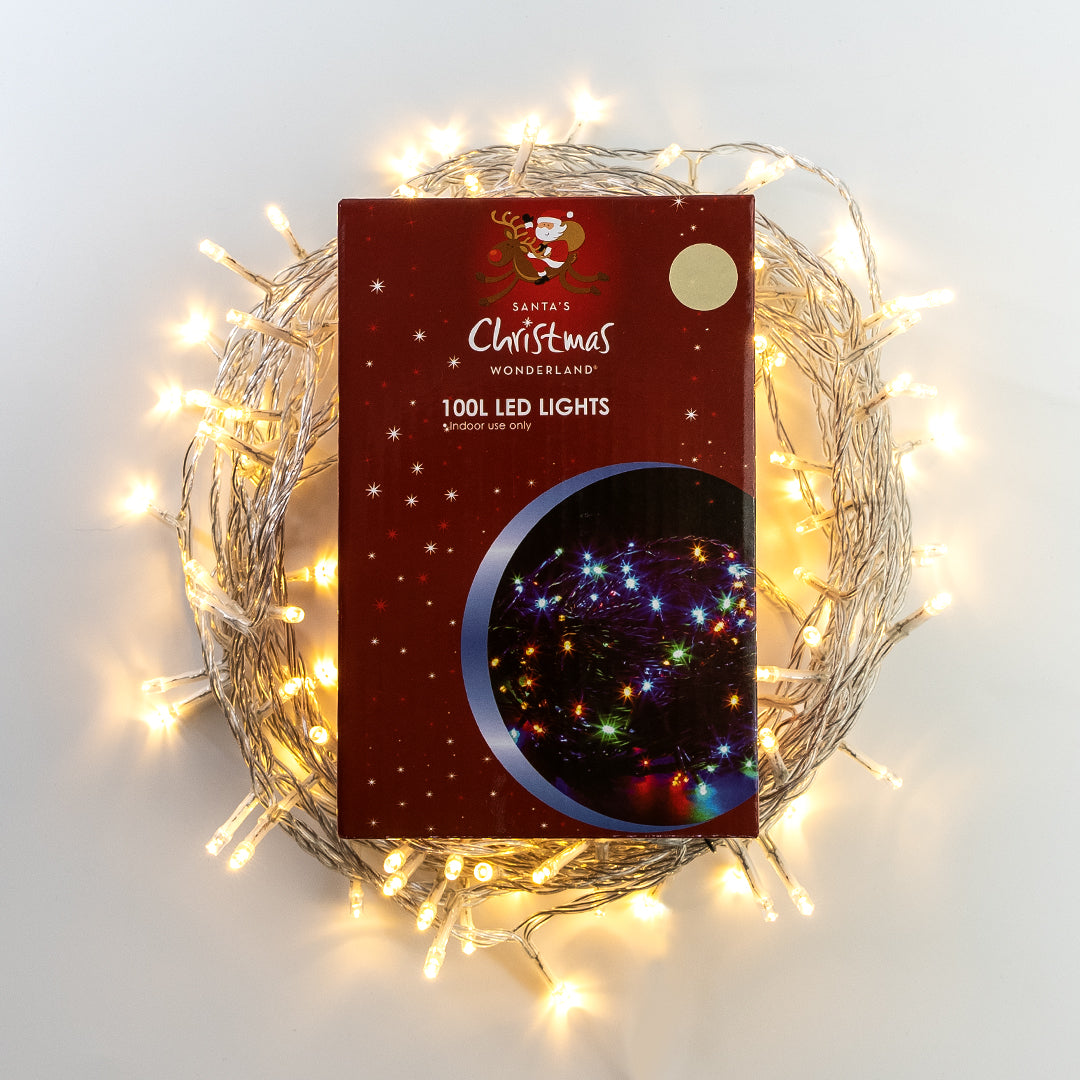 NET LED Clear Wire Chasing Lights - 100 Lights - TOYOMI