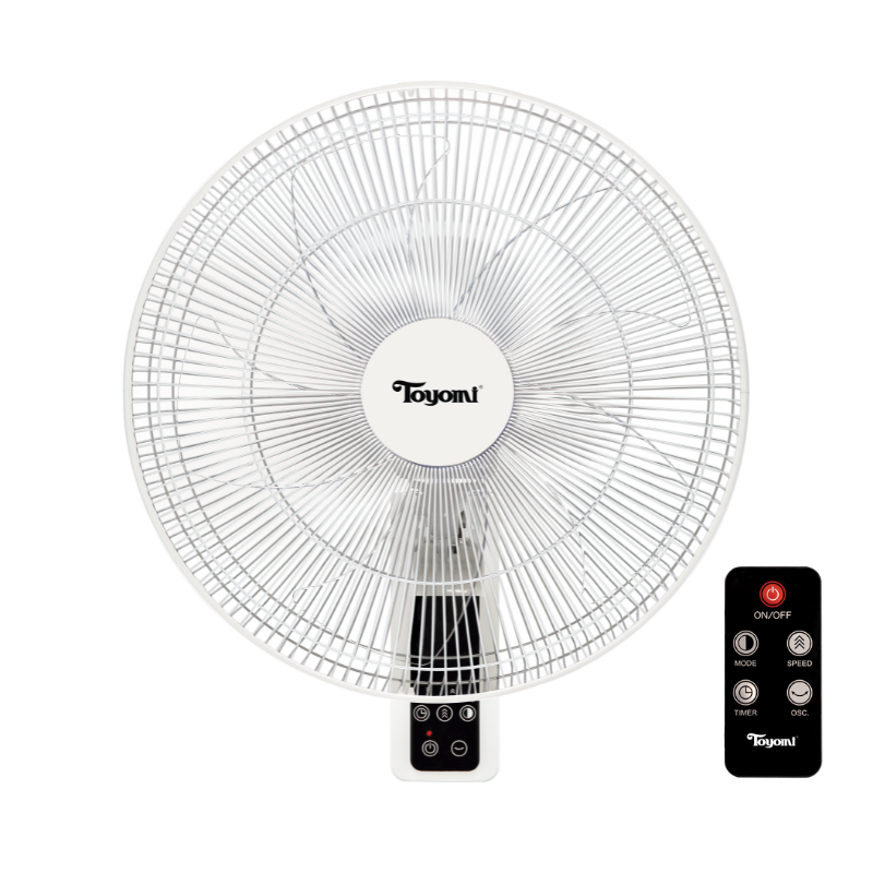 Toyomi 16" Wall Fan with remote FW 4518R - TOYOMI