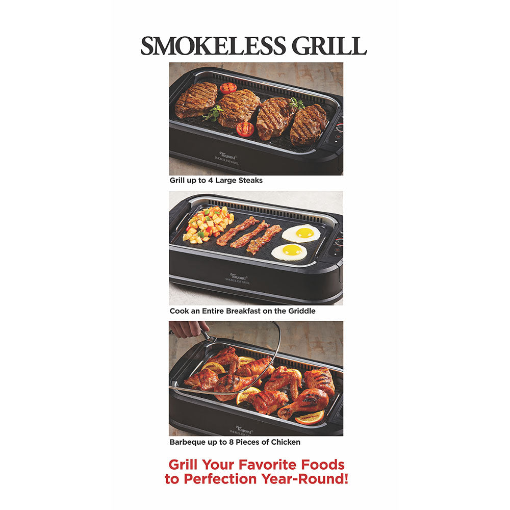 TOYOMI Electric Smokeless BBQ Model: BBQ 2002 - TOYOMI