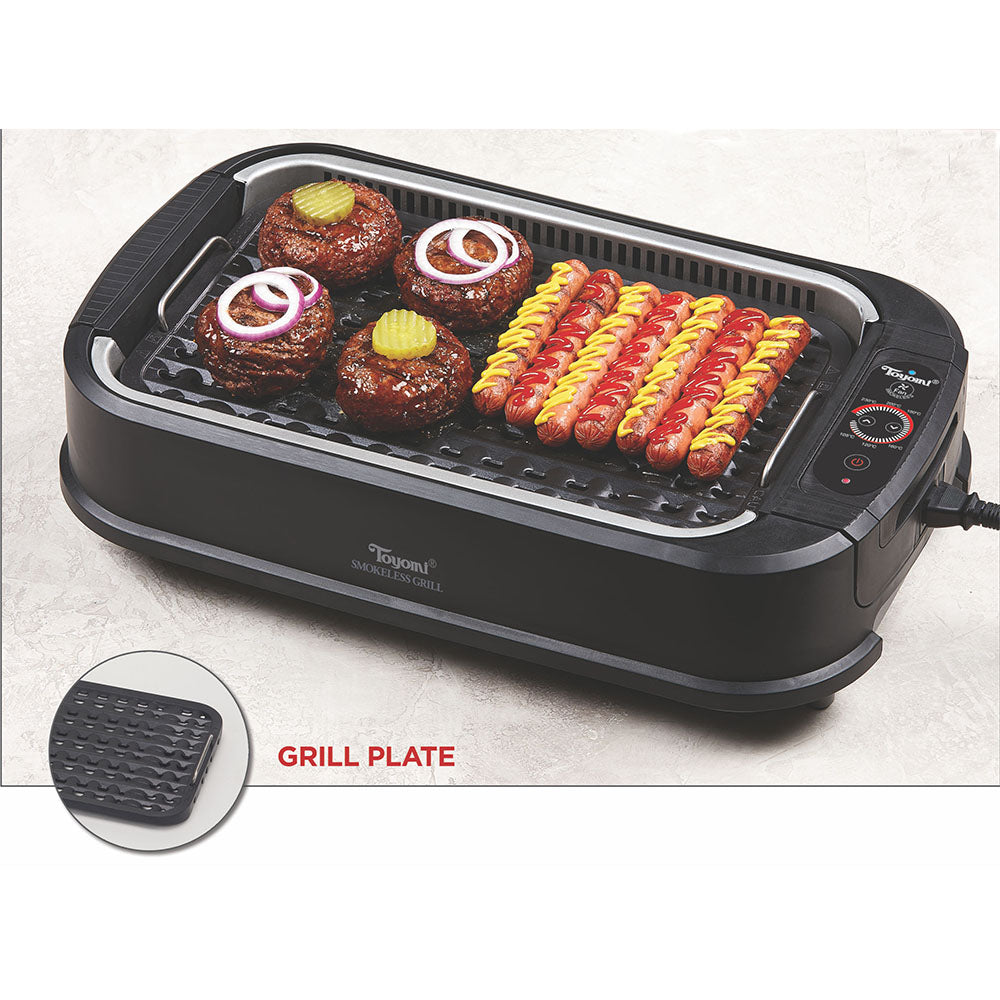 TOYOMI Electric Smokeless BBQ Model: BBQ 2002 - TOYOMI