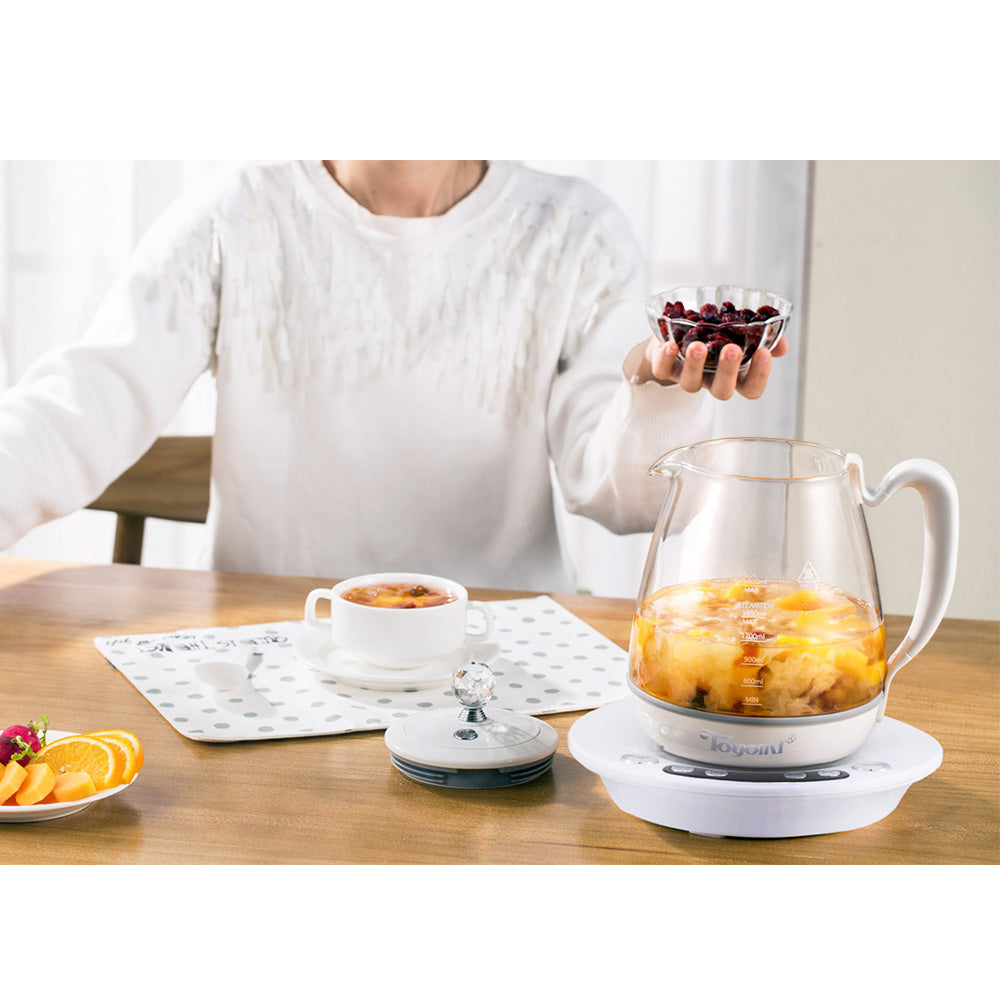 TOYOMI 1.8L Borosilicate Glass Pot WK 2162 - TOYOMI