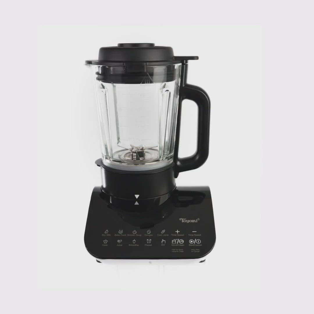 Load and play video in Gallery viewer, TOYOMI 1.75L Hush Crusher Cooking Blender 1200W BLC 9811