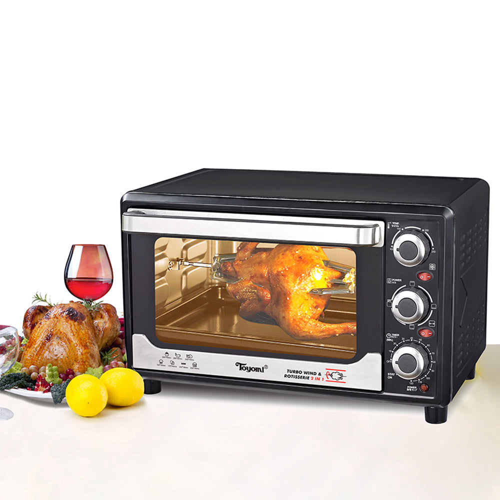 TOYOMI 25L Electric Oven with Rotisserie TO 2311RC - TOYOMI