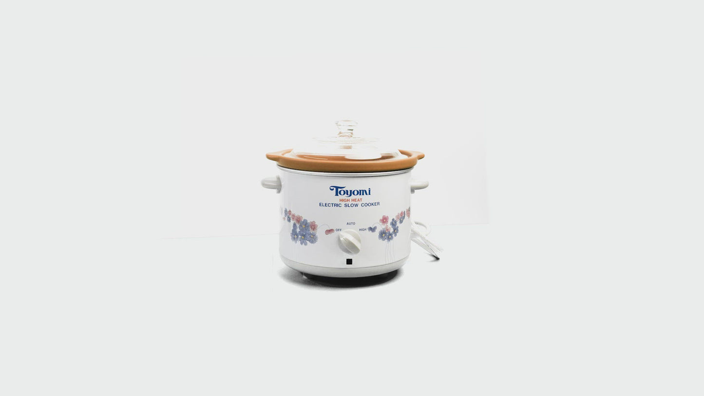 Load and play video in Gallery viewer, LUCKY BRAND 1.2L Slow Cooker SC 1500A