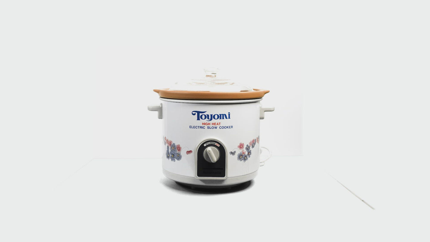 Load and play video in Gallery viewer, TOYOMI 3.2L Electric High Heat Slow Cooker HH 3500A