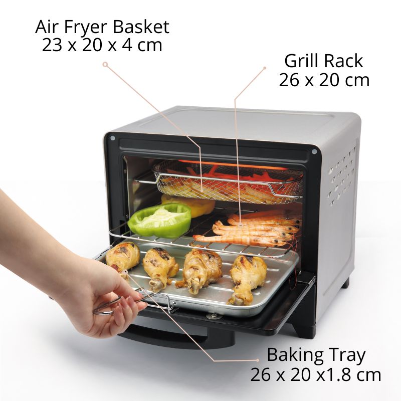 Toyomi 12L Rapid Air Fryer Oven AFO 1201 - TOYOMI