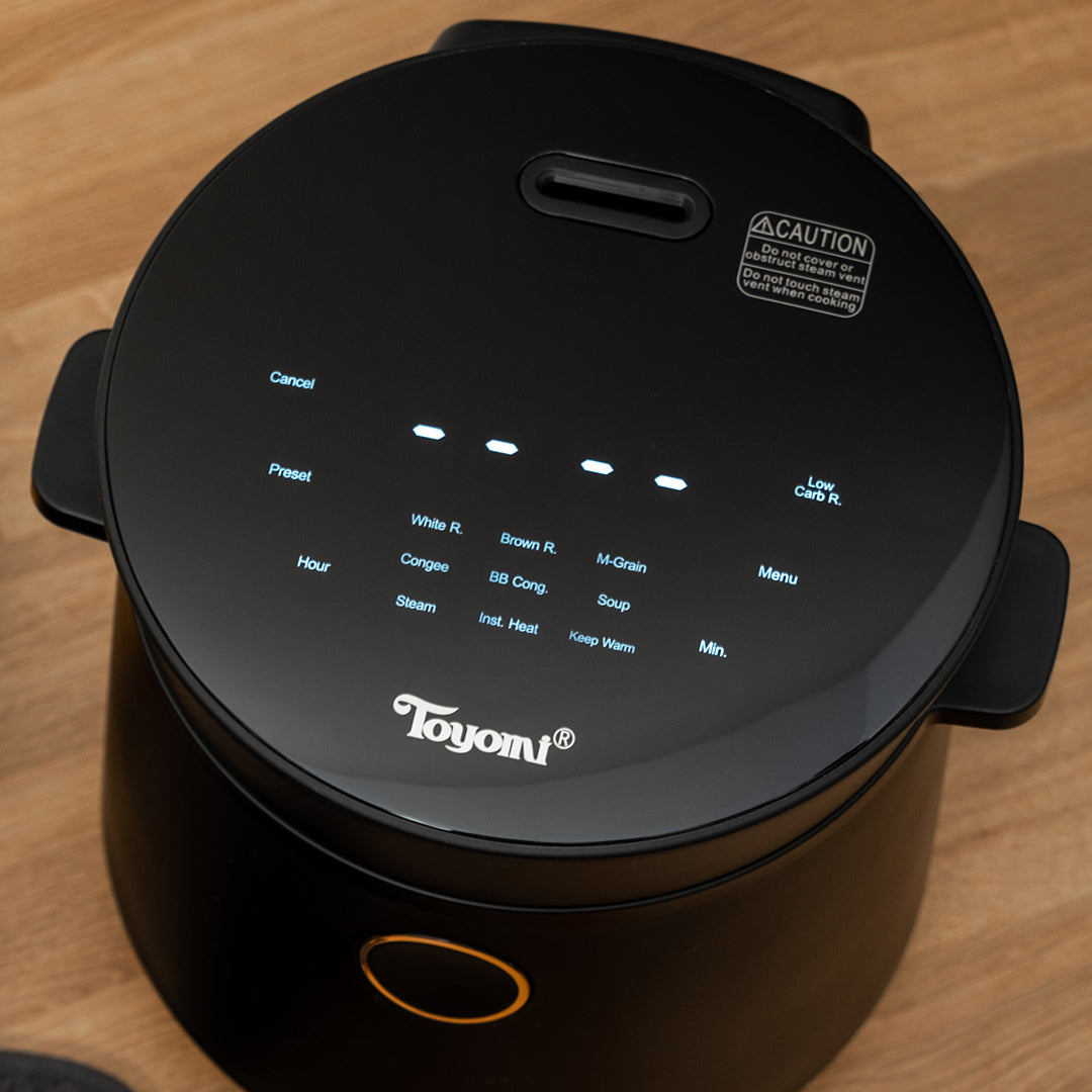 TOYOMI 0.6L SmartDiet Micro-Com. Rice Cooker RC 1506LC - TOYOMI