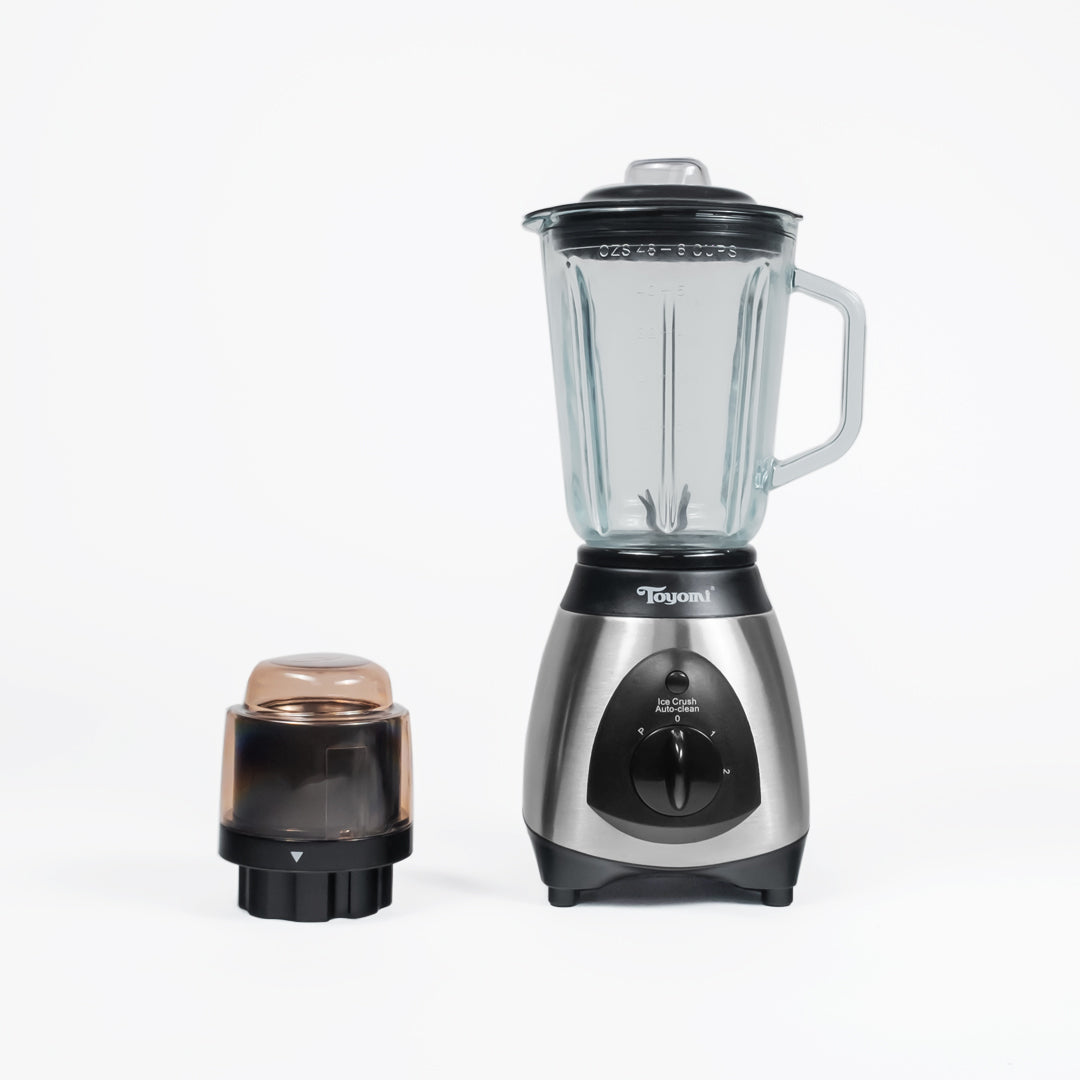 TOYOMI 1.5L Glass Blender with Grinder BL 8305G - TOYOMI