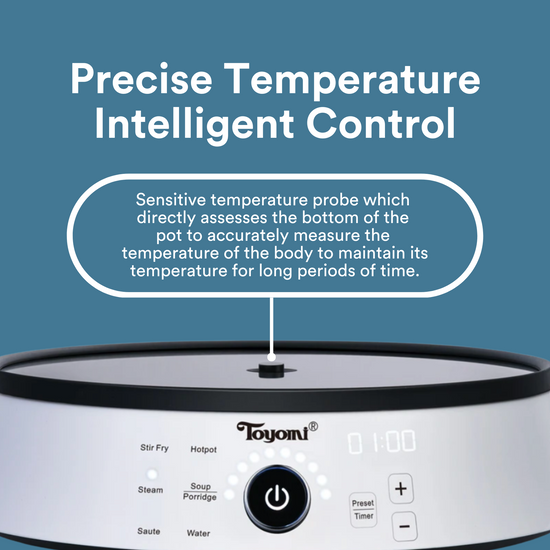 TOYOMI Precise Temperature Intelligent Control Induction Cooker IH 03J02 - TOYOMI