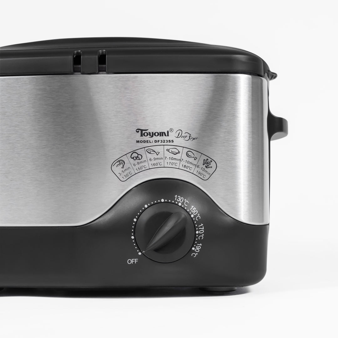 TOYOMI 1.5L Deep Fryer DF 323SS - TOYOMI