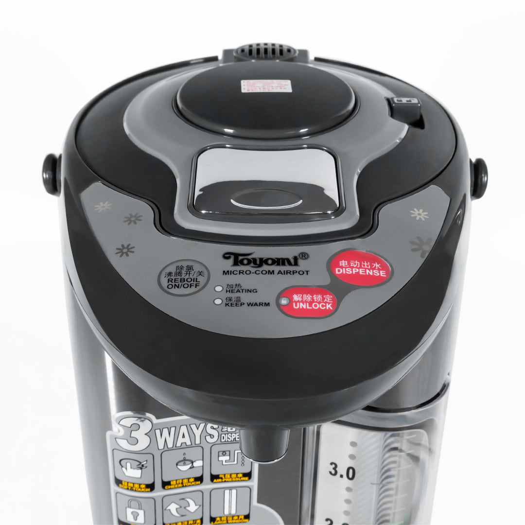TOYOMI 4.5L Electric Air Pot EPA 458SS - TOYOMI