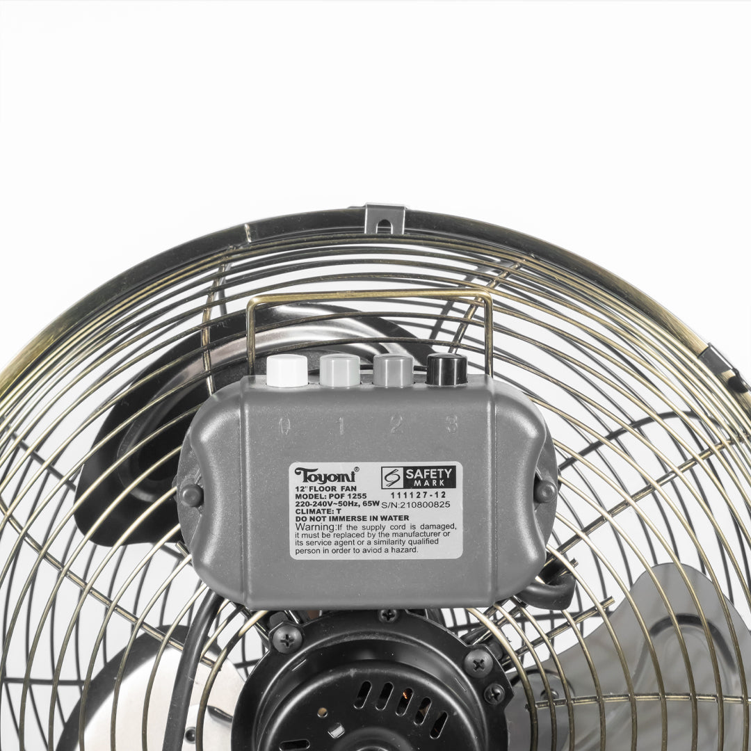 TOYOMI 12" High Velocity Fan POF 1255 - TOYOMI