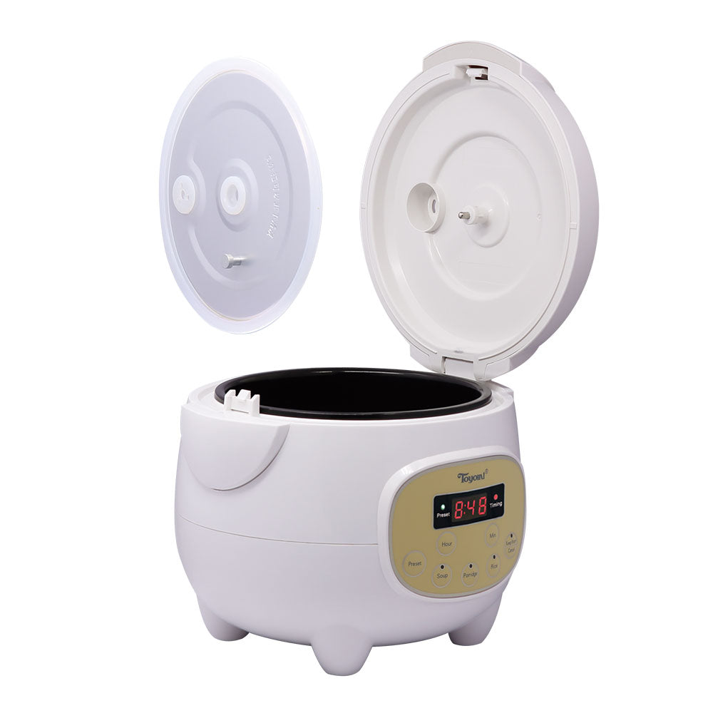 TOYOMI 0.75L Electric Rice Cooker / Warmer RC 1603 - TOYOMI
