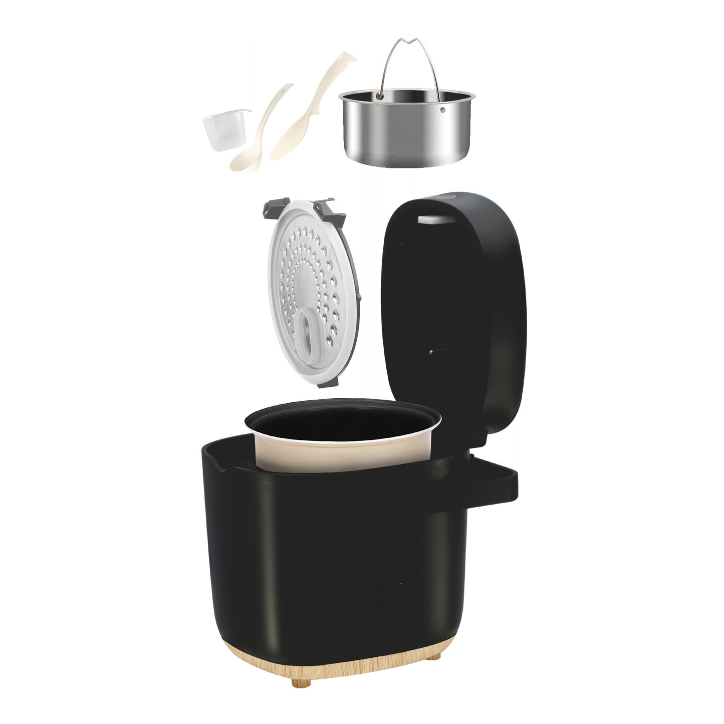 TOYOMI 0.8L SmartDiet Micro-Com. Rice Cooker RC 2080LC - TOYOMI