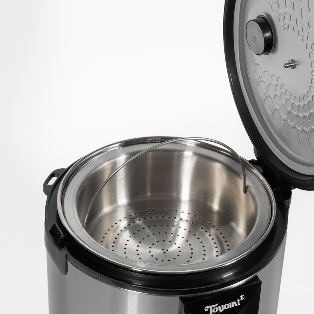 TOYOMI 1.8L Micro-com Low-Carb Stainless Steel Rice Cooker RC 4348SS - TOYOMI