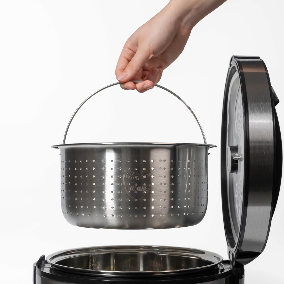 TOYOMI 1.8L Micro-com Low-Carb Stainless Steel Rice Cooker RC 4348SS - TOYOMI