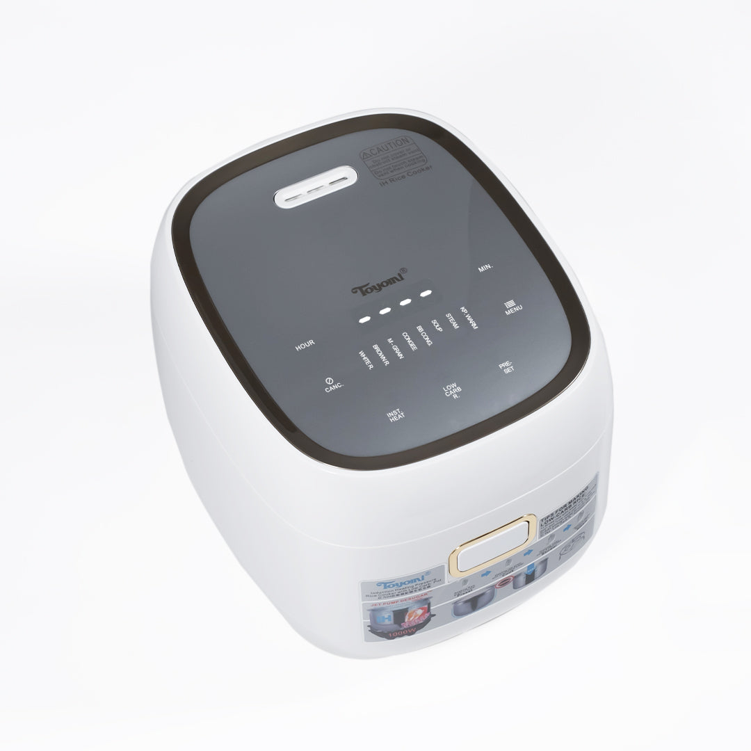 TOYOMI 0.8L SmartHealth IH Rice Cooker With Low Carb Pot RC 51IH-08 - TOYOMI