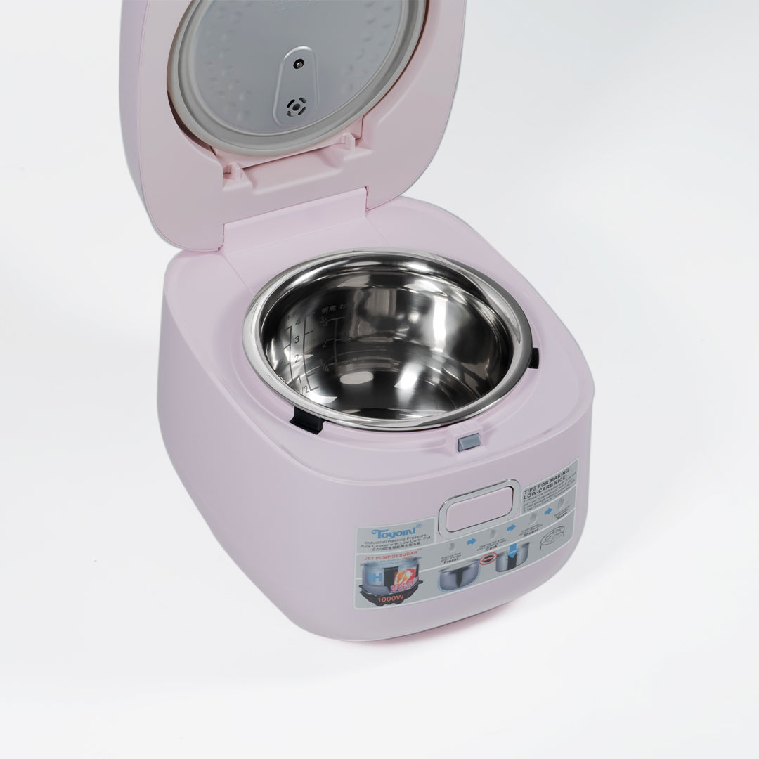 TOYOMI 0.8L SmartHealth IH Rice Cooker With Low Carb Pot RC 51IH-08 - TOYOMI