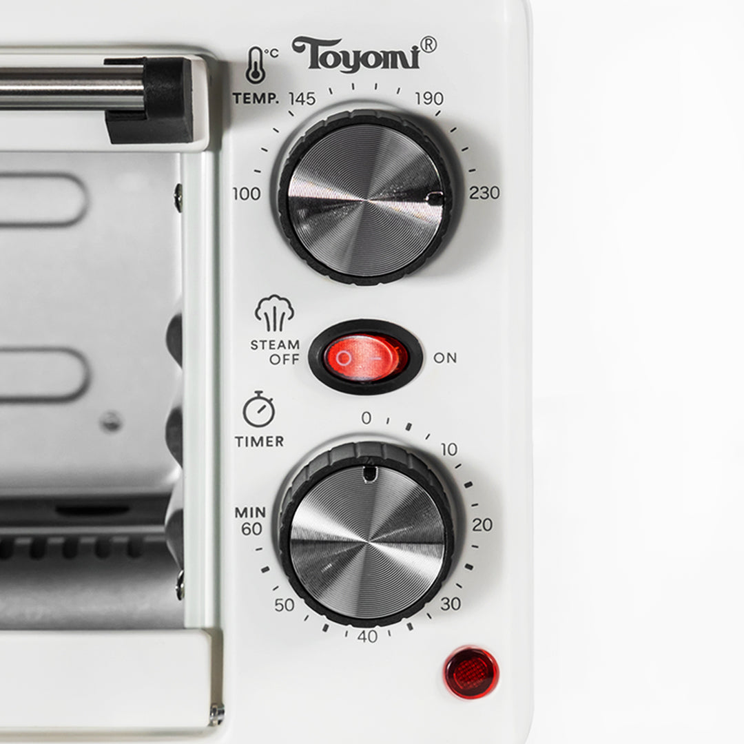 Toyomi 12L Classic Toast & Steam Oven TO 1230ST - TOYOMI
