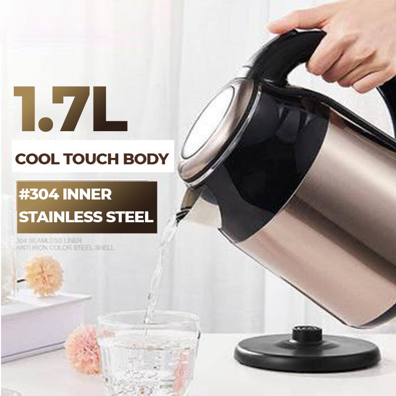 TOYOMI 1.5L S.S. Cordless Water Jug WK 1735 - TOYOMI