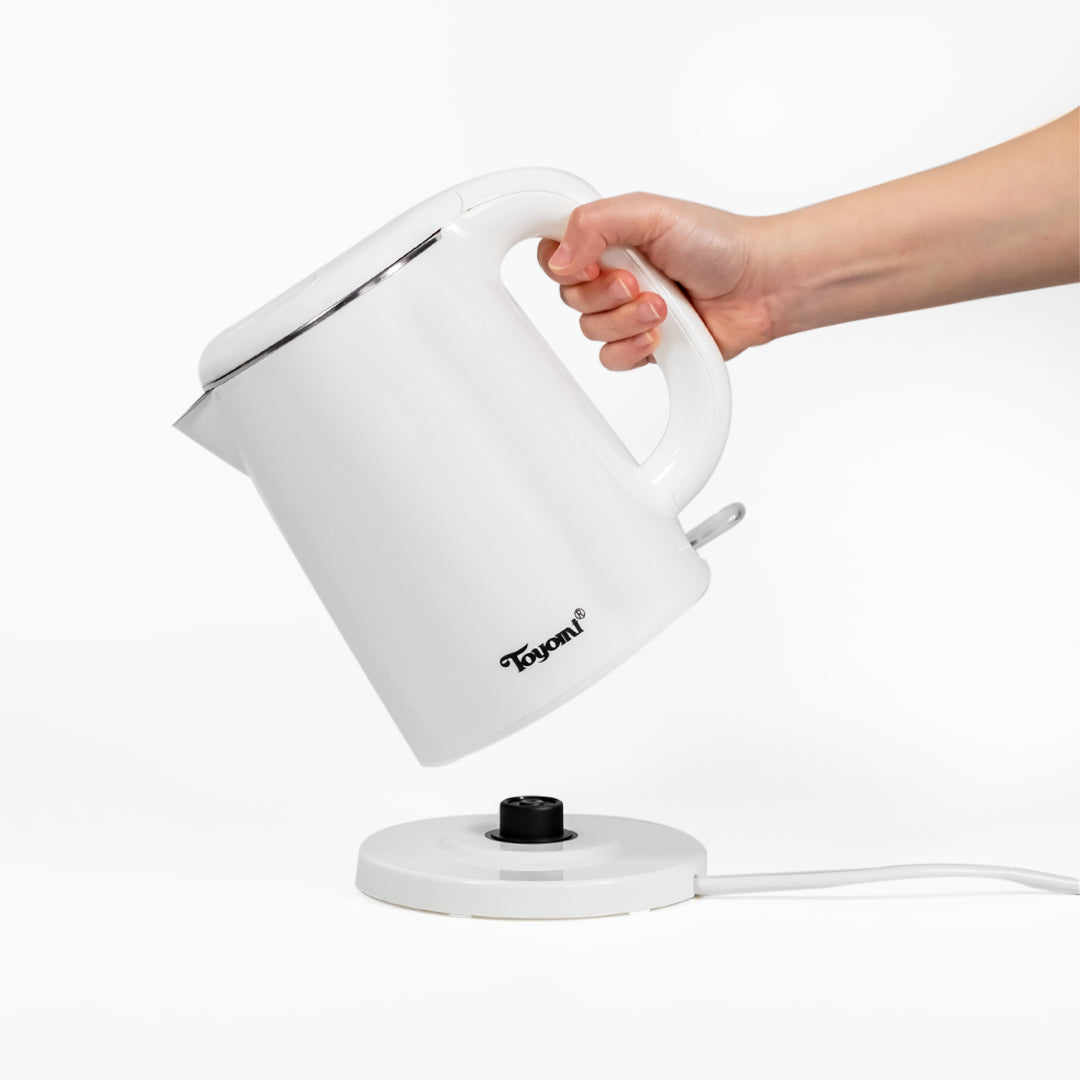 TOYOMI 1.0L Stainless Steel Electric Cordless Kettle WK 1029 - TOYOMI