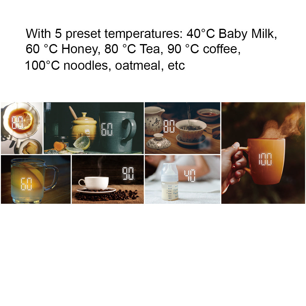 Toyomi 1.7L Smart Temperature Digital Kettle WK 1709 - TOYOMI