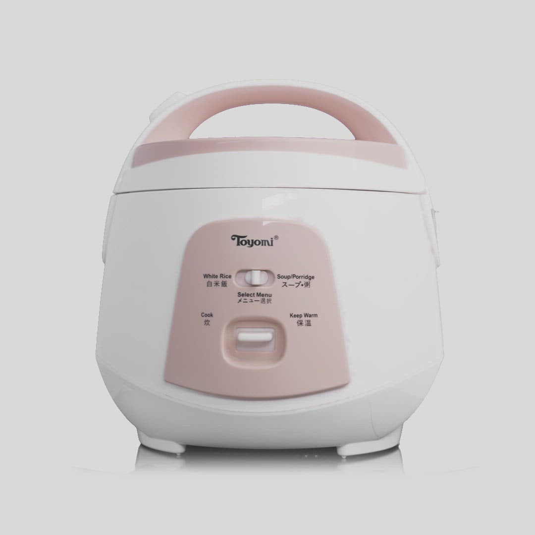 Load and play video in Gallery viewer, TOYOMI 0.8L Electric Rice Cooker / Warmer RC 2032