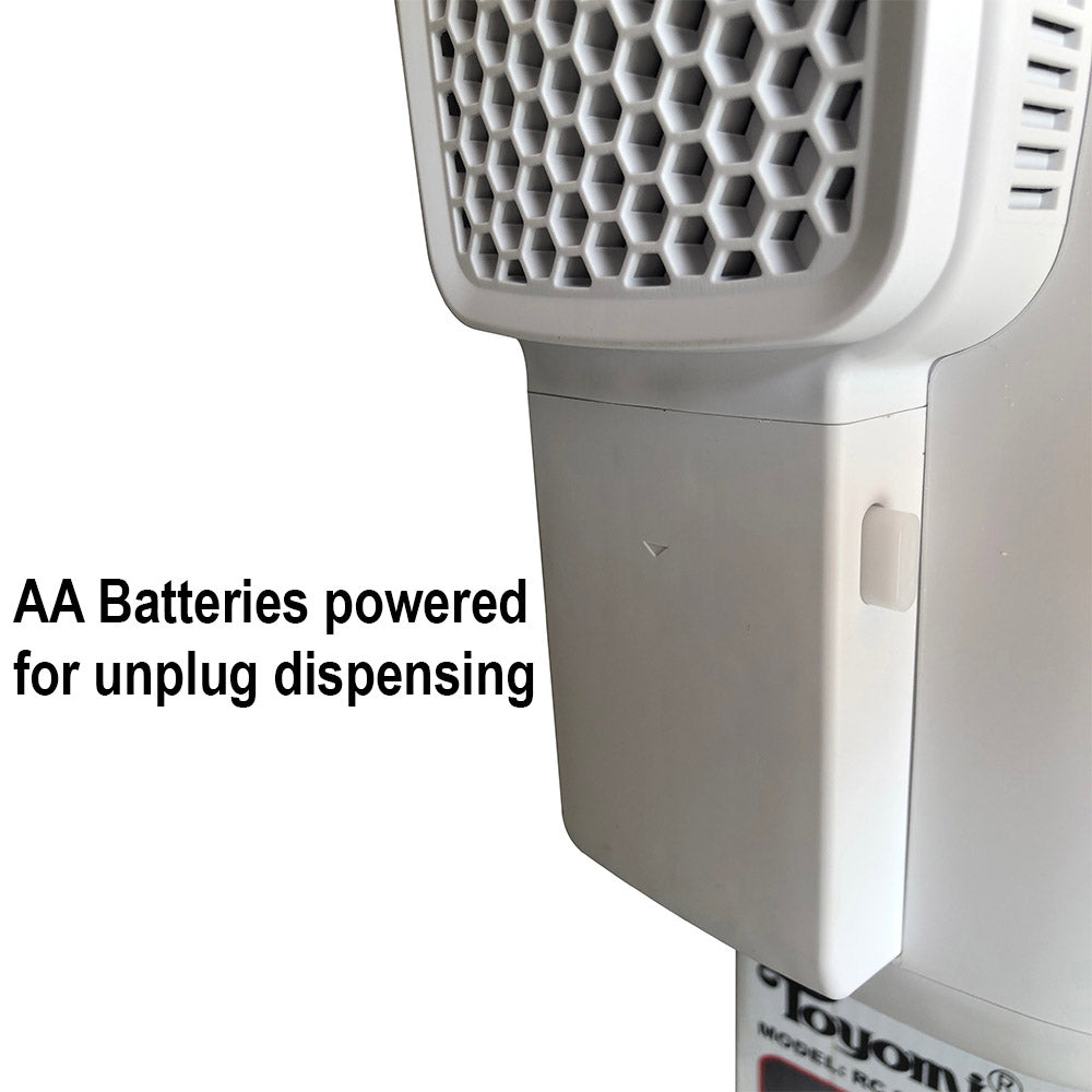 TOYOMI 5.0L Micro-com Electric Airpot with Battery Pack and Ventilating Fan EPA 5588 - TOYOMI