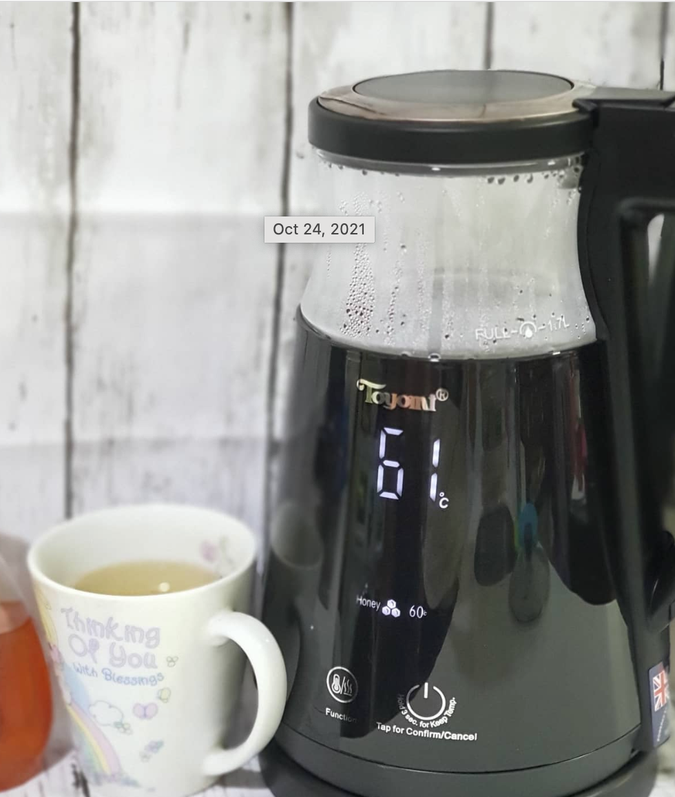 Toyomi 1.7L Smart Temperature Digital Kettle WK 1709 By Gladys