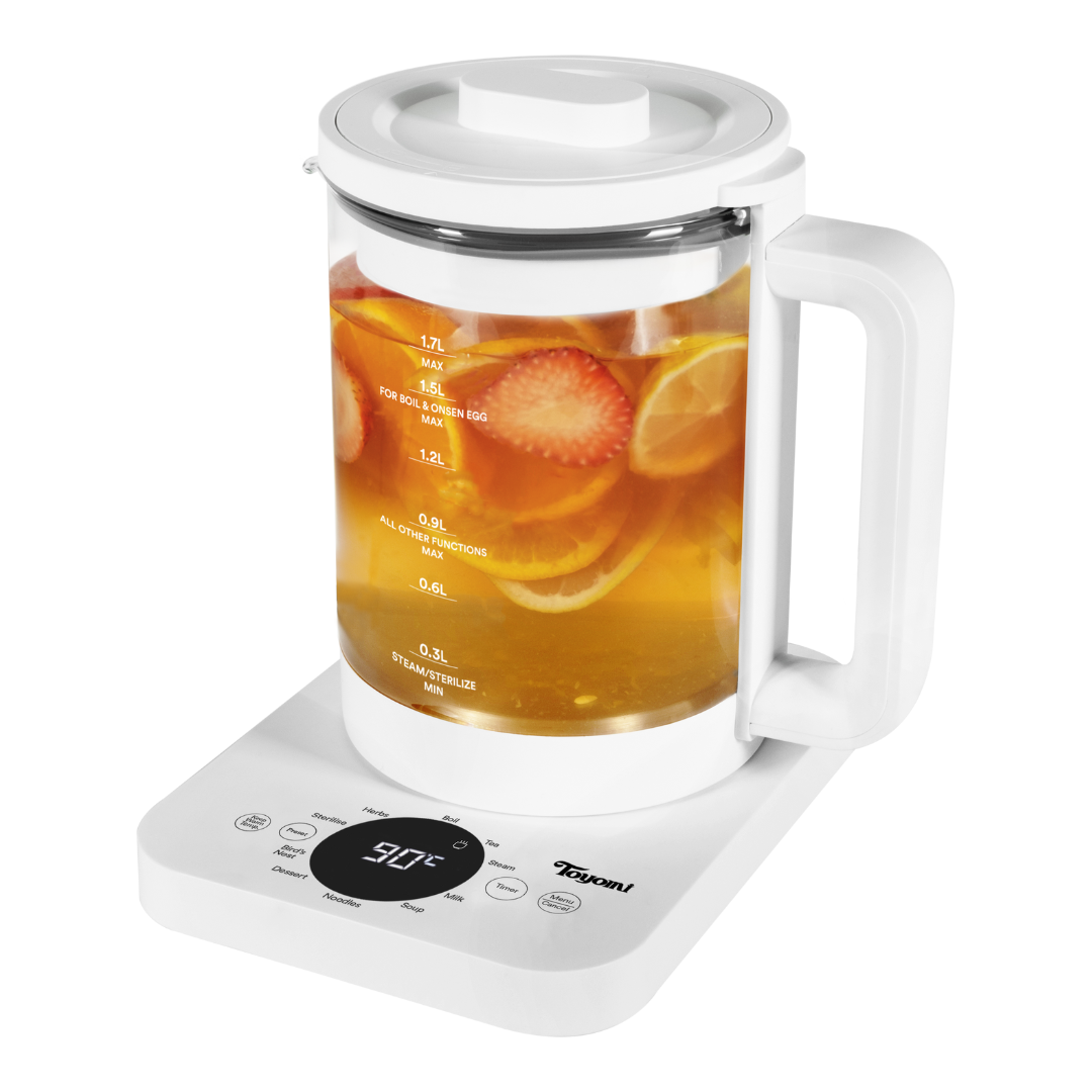 [NEW] TOYOMI 1.7L ClearBrewBorosilicate Glass Kettle WK 1717