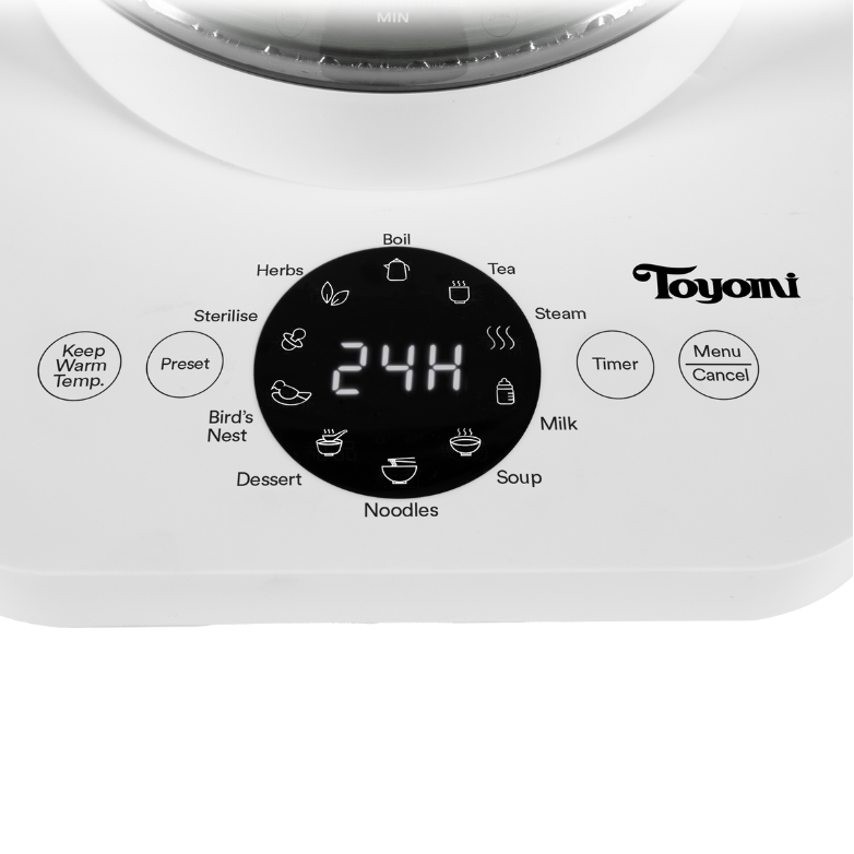 [NEW] TOYOMI 1.7L ClearBrewBorosilicate Glass Kettle WK 1717