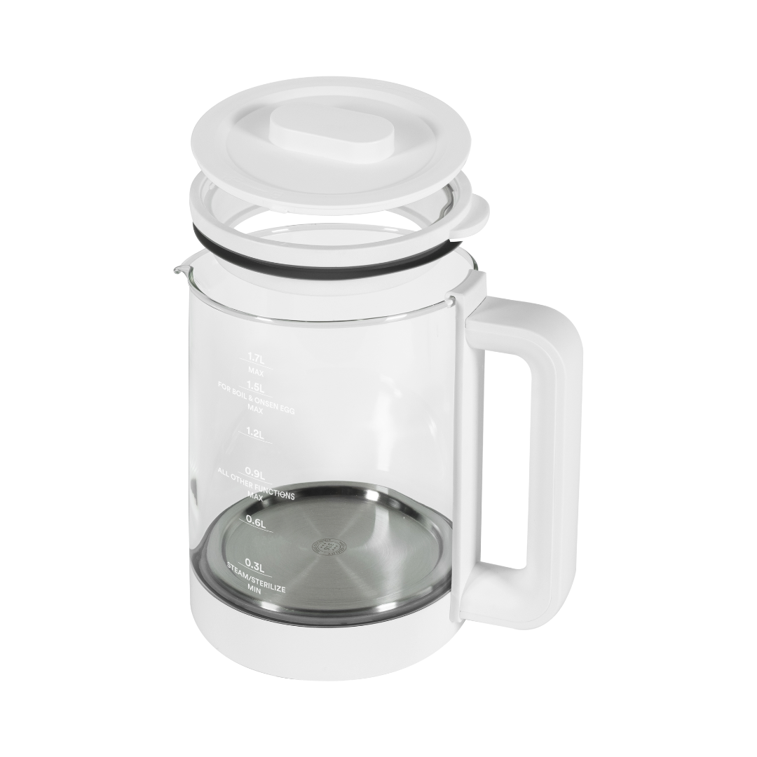 [NEW] TOYOMI 1.7L ClearBrewBorosilicate Glass Kettle WK 1717