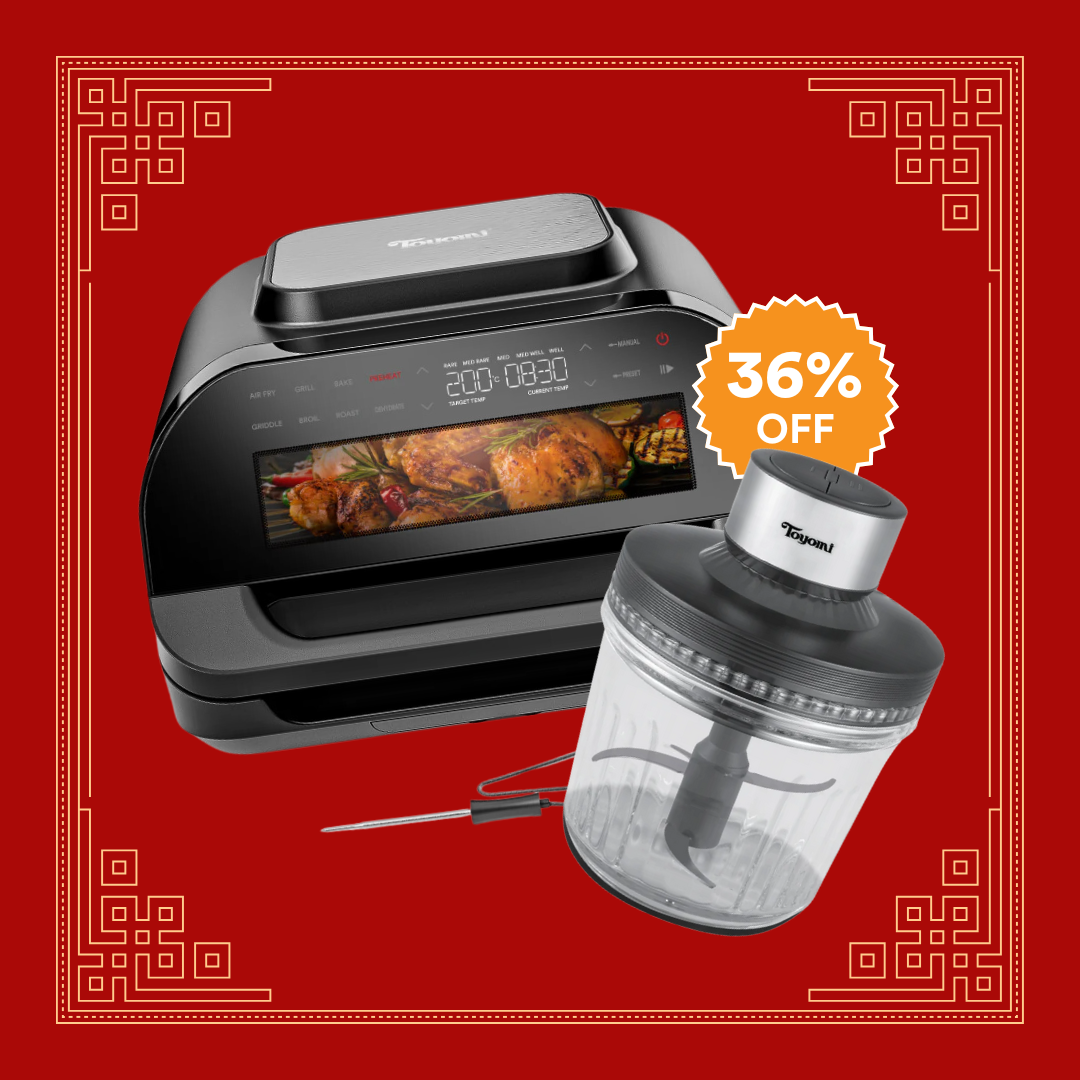 CNY Bundle: All-In-One Grill & Chopper Duo (AFG 7979 + EC 789)