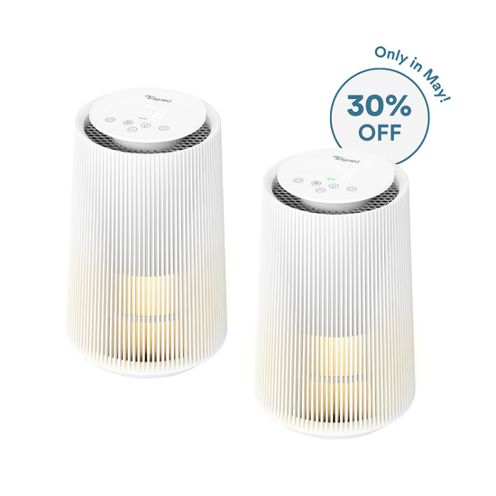 [2 PACK] TOYOMI HaloGuard HEPA UV Air Purifier AP 7000IT x2 Bundle