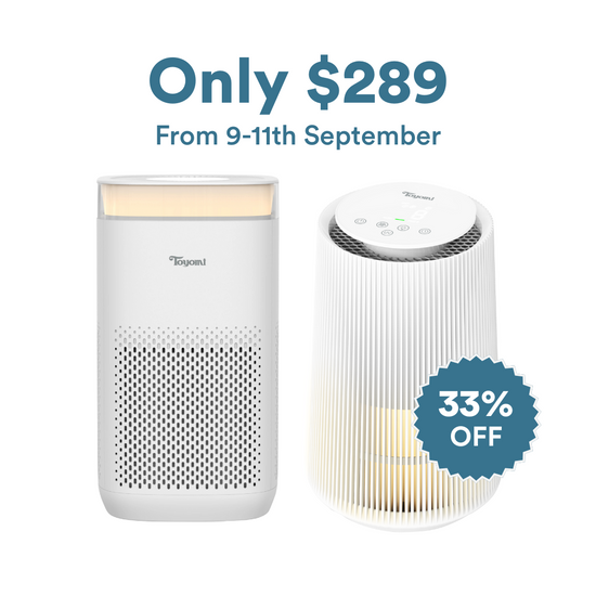 [9.9 SALE] TOYOMI HaloGuard & Haloguard Max HEPA UV Air Purifier AP 7000IT + AP 7300IT Bundle