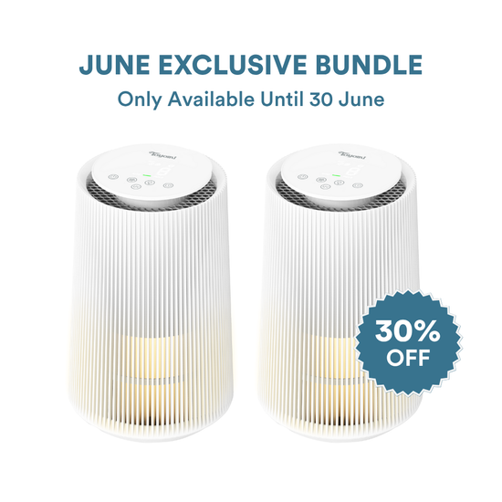 [2 PACK] TOYOMI HaloGuard HEPA UV Air Purifier AP 7000IT x2 Bundle