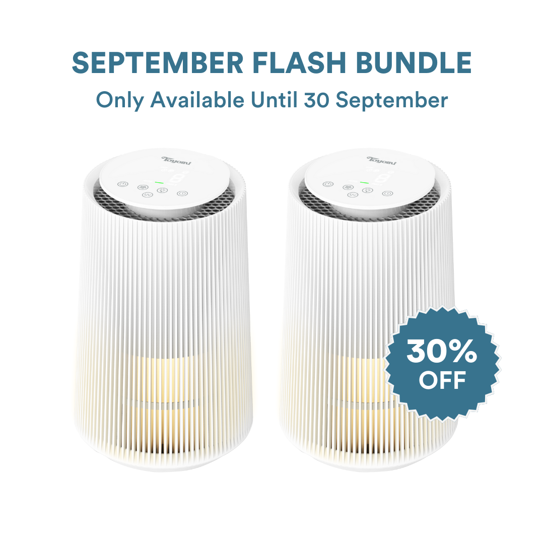 [FLASH] TOYOMI HaloGuard HEPA UV Air Purifier AP 7000IT x2 Bundle