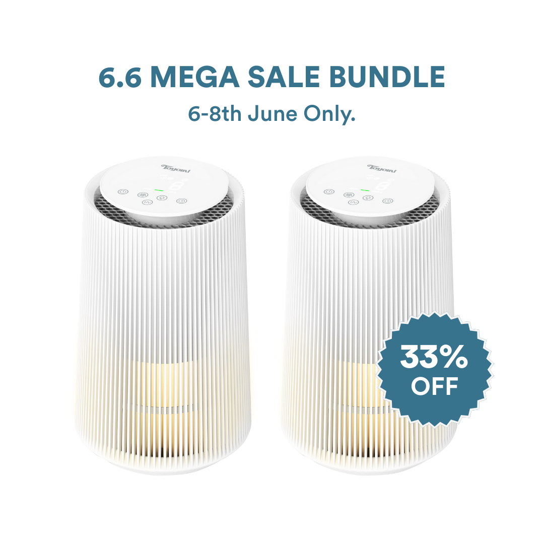 [6.6 SALE] TOYOMI HaloGuard HEPA UV Air Purifier AP 7000IT x2 Bundle