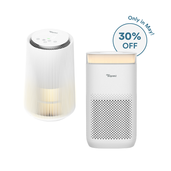 [DUO SET] TOYOMI HaloGuard & Haloguard Max HEPA UV Air Purifier AP 7000IT + AP 7300IT Bundle